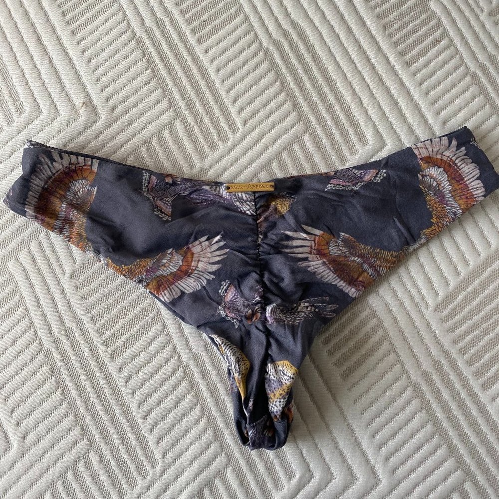Boys and Arrows bird print bikini bottom